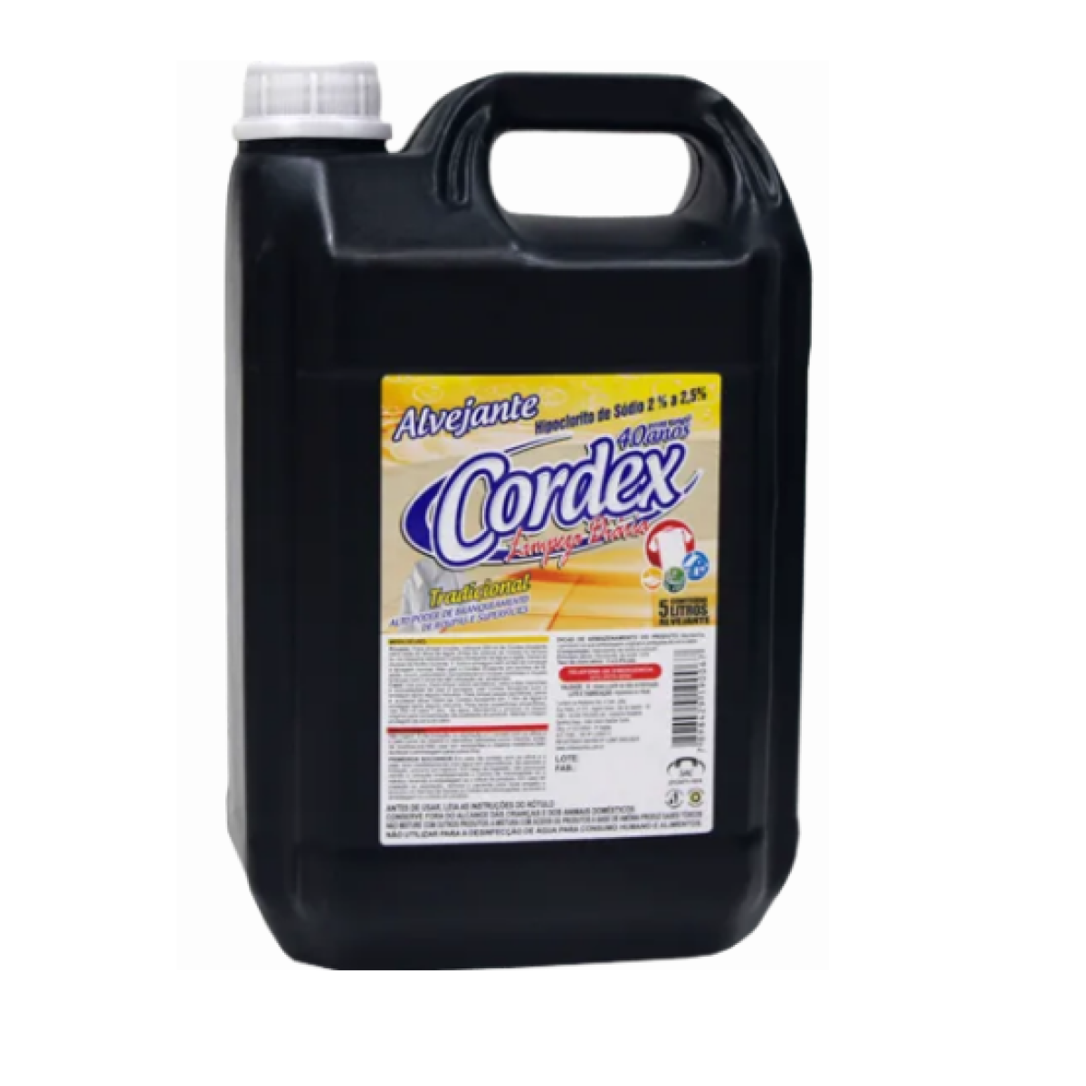 Detalhes do produto Alvejante Cordex 5 L