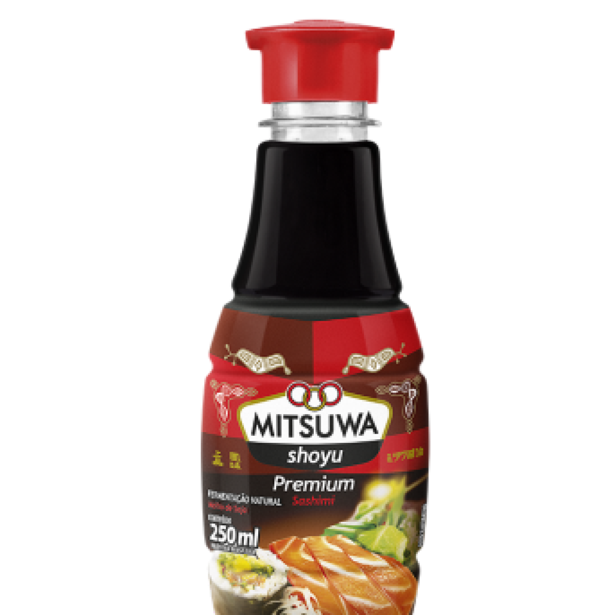 Detalhes do produto Molho Shoyu Premium Mitsuwa 250 ml