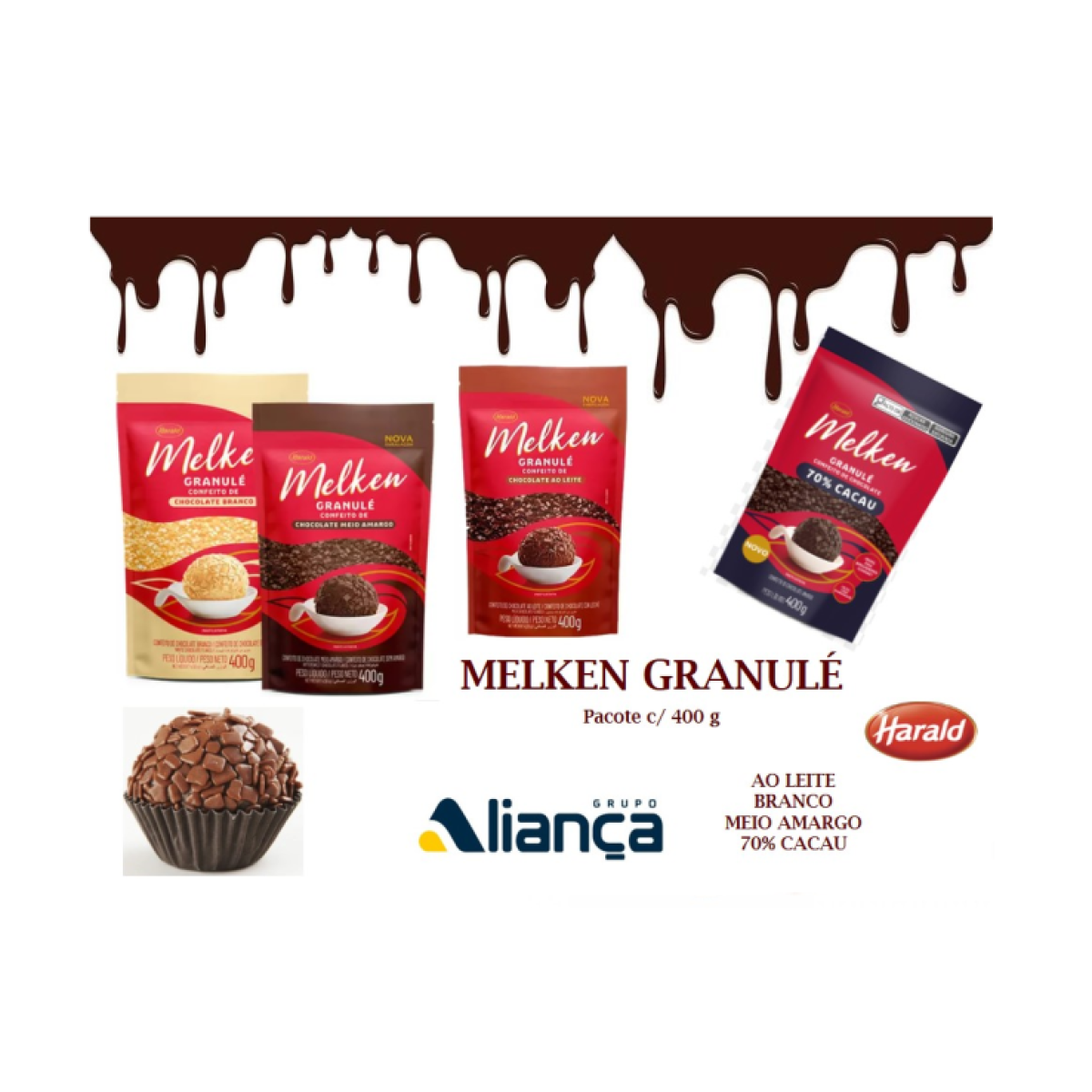 Detalhes do produto Melken Granulé 400 g