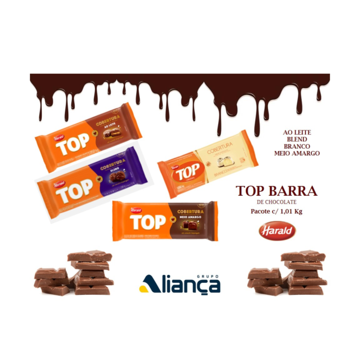 Detalhes do produto Top Barra 1,01 Kg