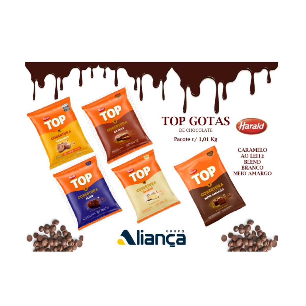 Detalhes do produto Top Gotas 1,01 Kg