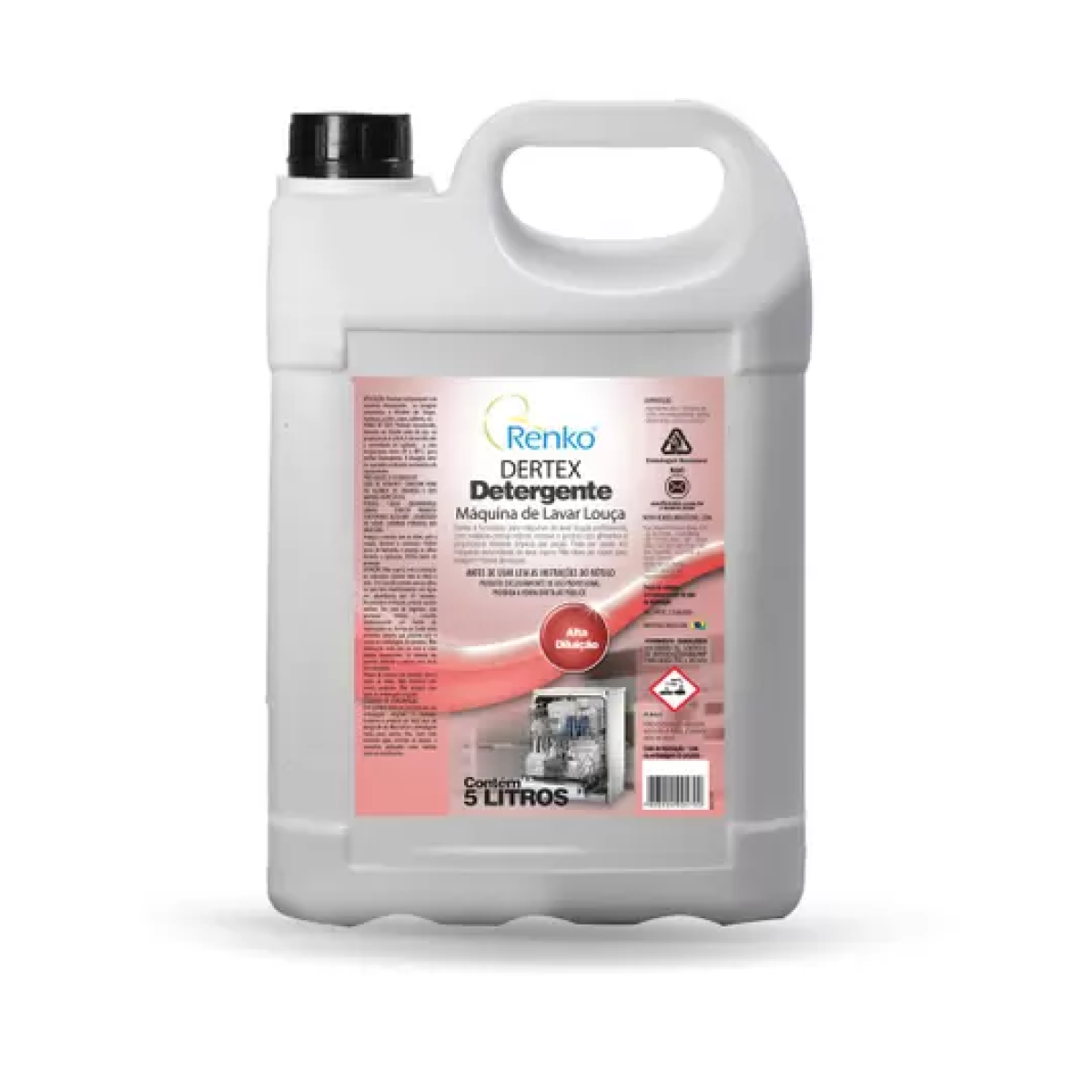 Detalhes do produto Detergente Dertex Renko 5 L