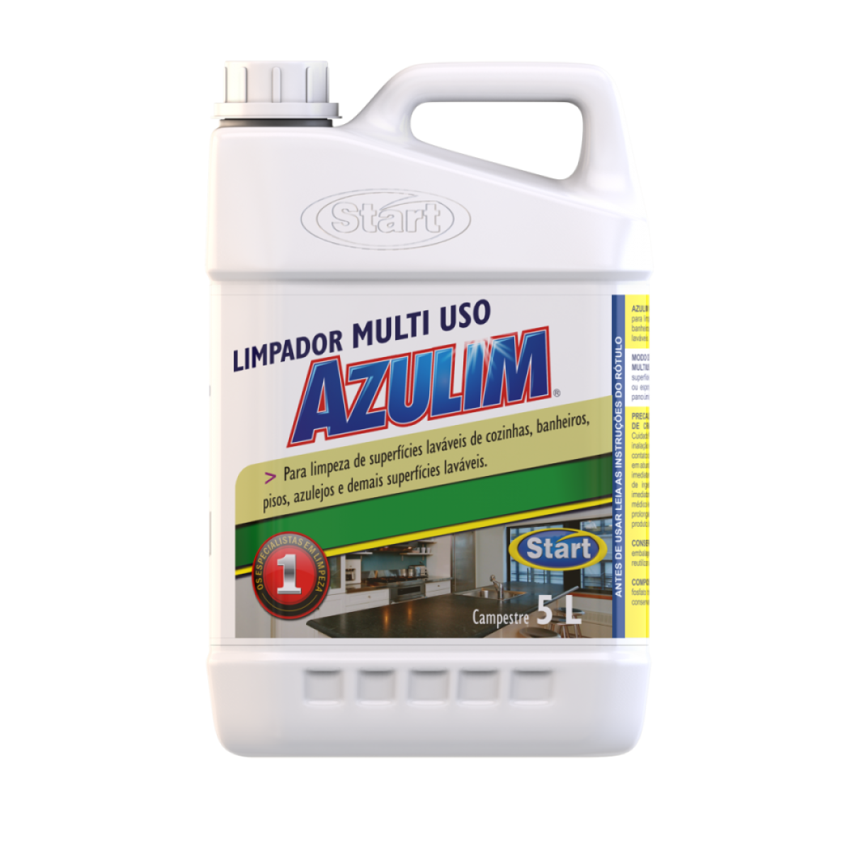 Detalhes do produto Limpador Multiuso Azulim 5 L 