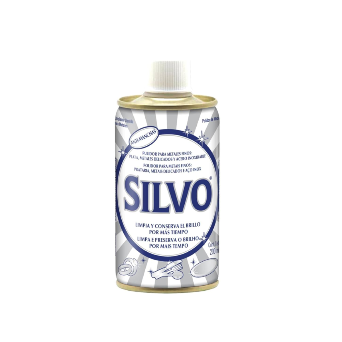 Detalhes do produto Polidor de Metais Silvo 200 ml