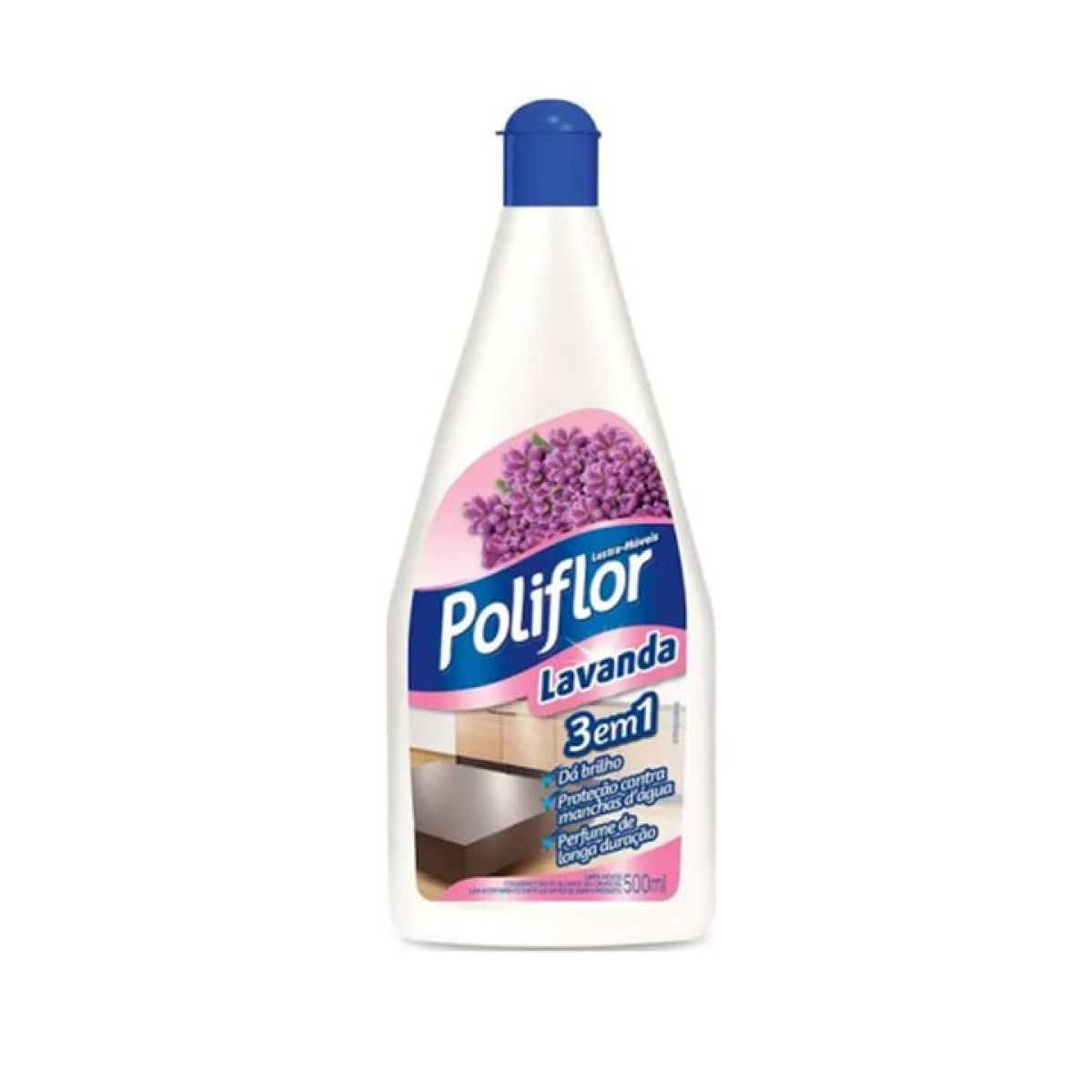 Detalhes do produto Lustra Móveis Poliflor 500 ml