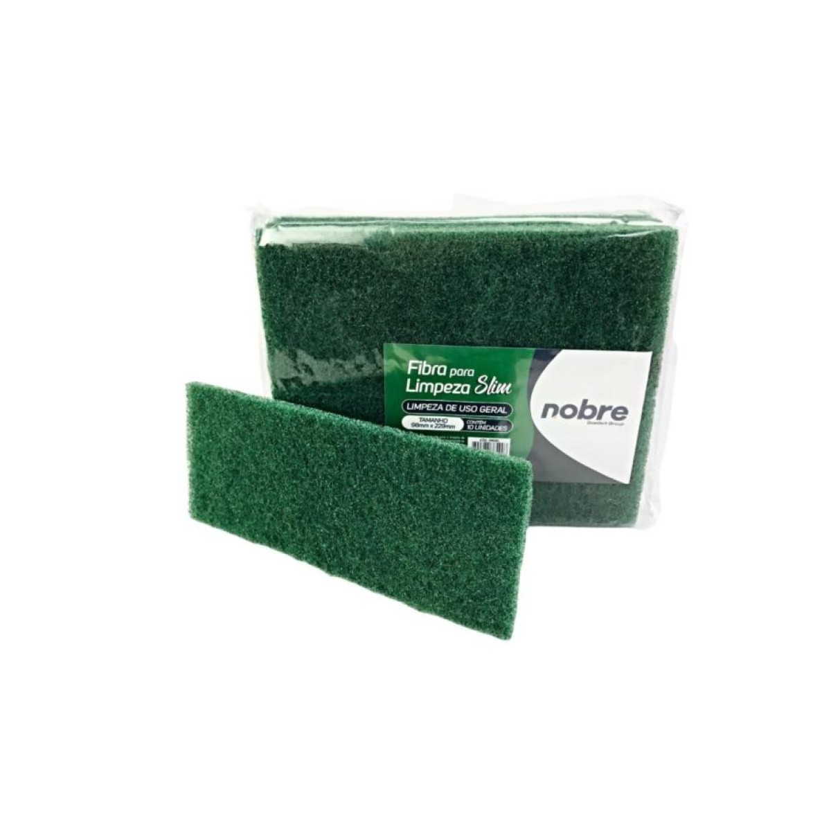 Detalhes do produto Fibra Verde Limpeza Geral Slim Nobre