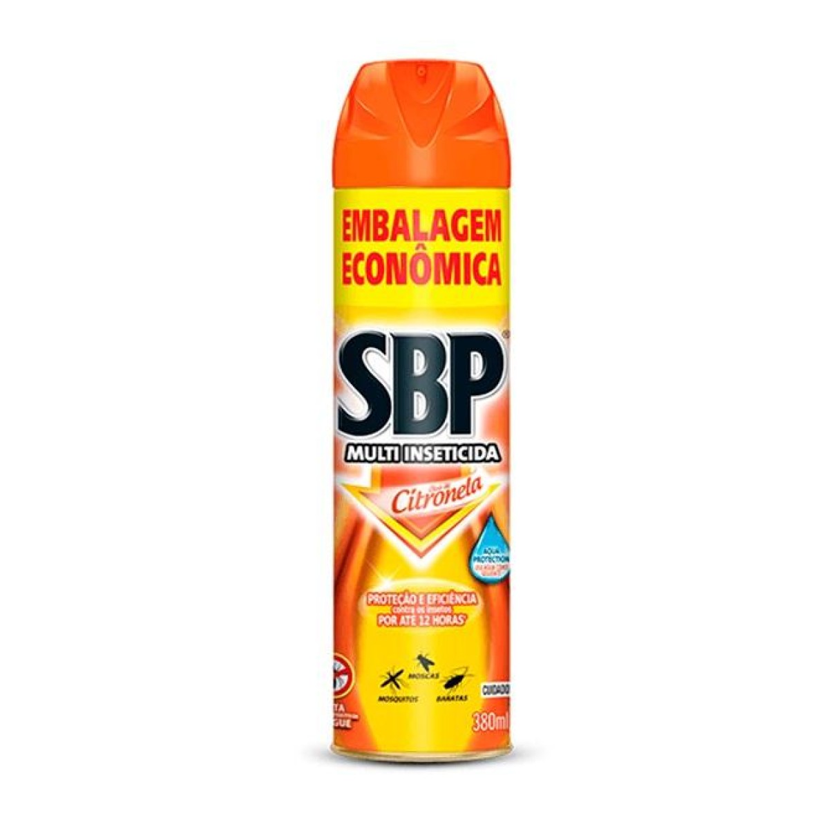 Detalhes do produto Inseticida Aerosol SBP 380 ml Citronela