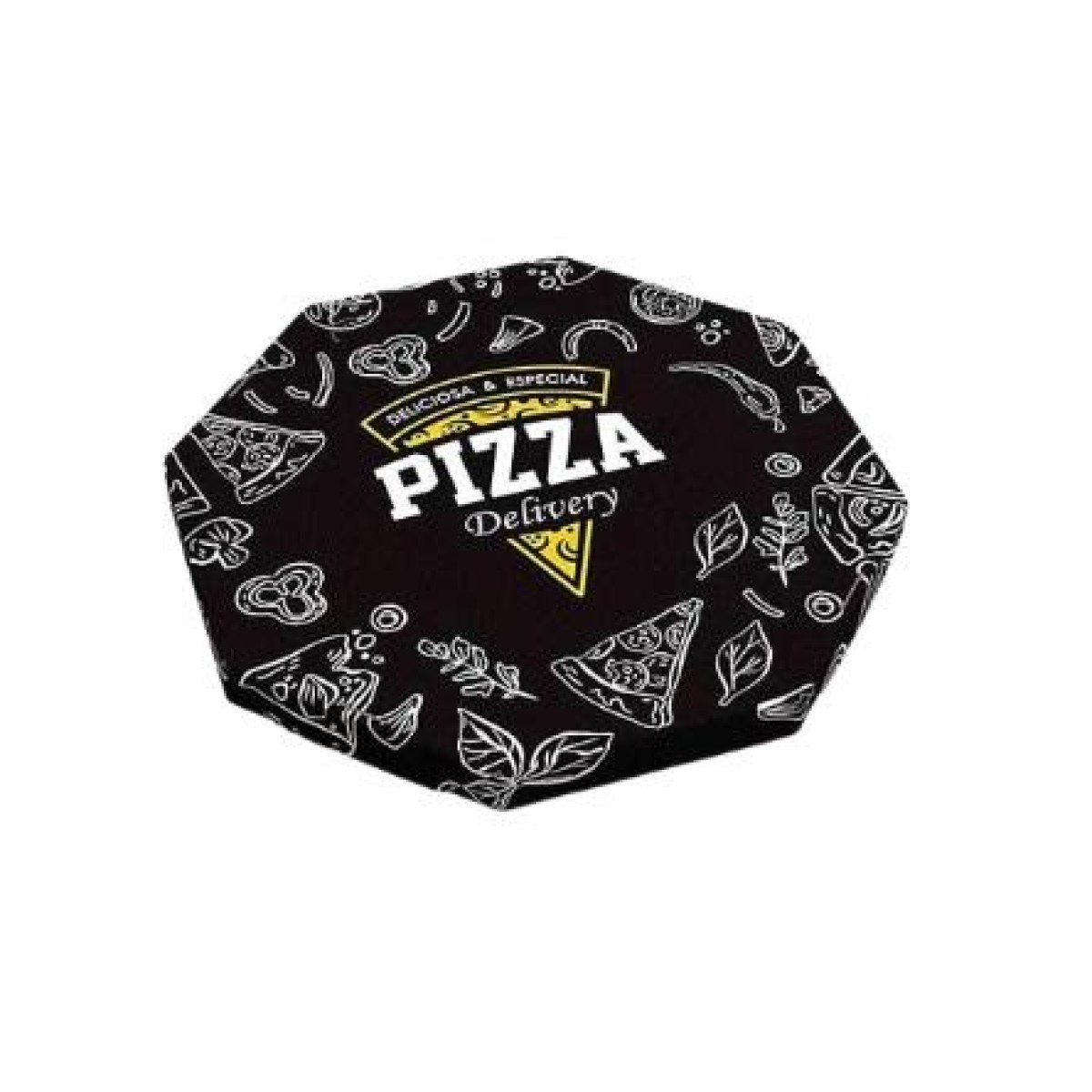 Detalhes do produto Caixa Gourmet para Pizza 25 cm