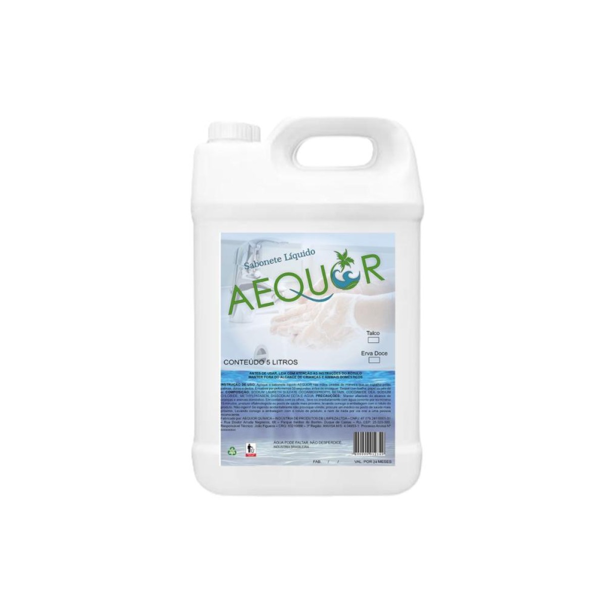 Detalhes do produto Sabonete Líq. Aequor 5 L