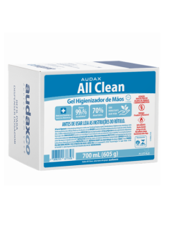 Álcool em Gel Antisséptico All Clean Audax 800 ml