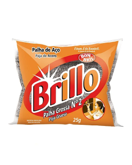 Palha de Aço Brillo n. 2