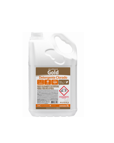 Detalhes do produto Detergente Clorado Audax Gold 5 L