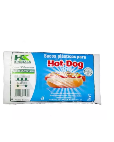 Detalhes do produto Saco Plástico Hot Dog