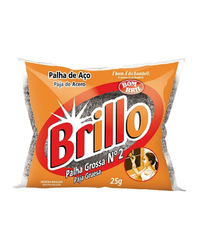 Detalhes do produto Palha de Aço Brillo n. 2